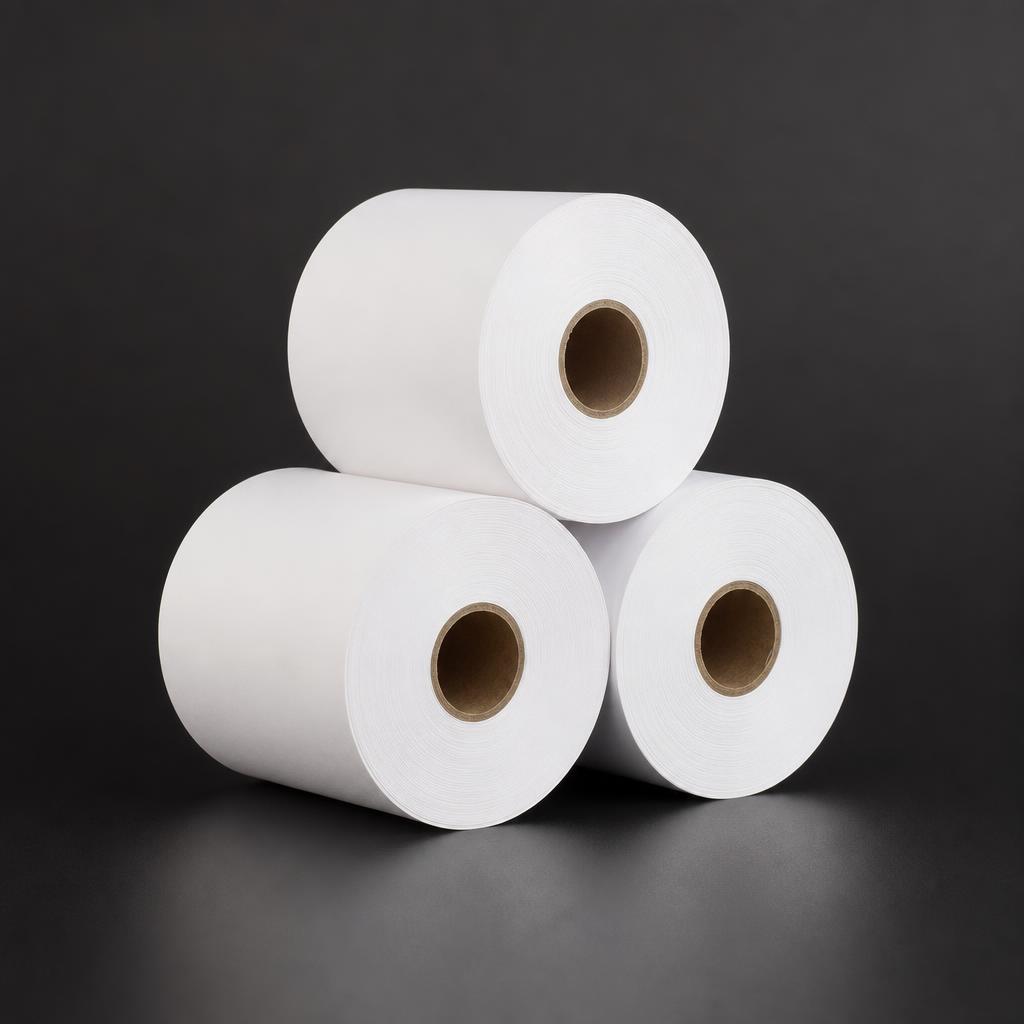 Stack of tachograph rolls on a truck dashboard